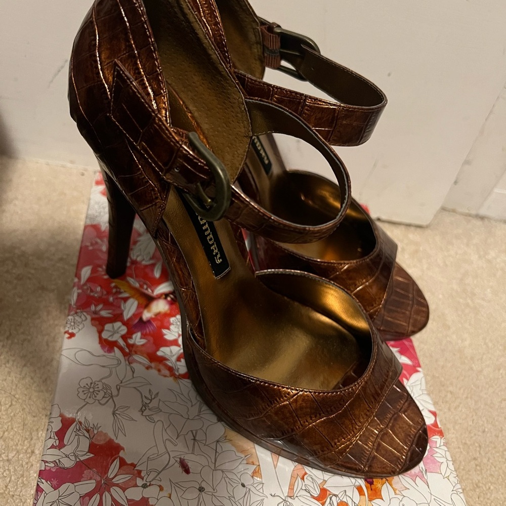 Brown heels